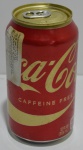 Lata da Coca Cola sem cafeina de Dubai (cheia)