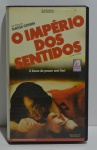 Fita VHS O Império dos Sentidos, ARGOS FILMES AND OSHIMA PRODUCTIONS, Original 1975, Lançamento em 1989, Adulto, Porno