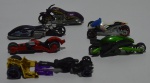 6 motos Hotwheels