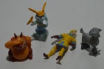 4 Miniaturas dos desenhos Disney