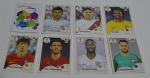 8 figurinhas do álbum da Copa do Mundo (álbum) da Rússia, ano 2018