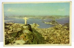 Cartão Postal Vista do Corcovado Rio de Janeiro
