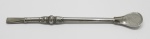METAL - Antiga bomba para chimarrão confeccionado em Alpaca. Eberle. Med. 20 cm.