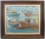 W. WILLIAN - BARCOS - OST - 50X60cm.