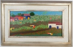 MARLÔ - PLANTAÇÃO DE FLORES - OST - 20X40cm. Dat. 76.