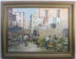 FREDERICO LECCA - FEIRA DE NAPOLES - OSTCE - 50X70cm.