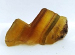 Mineralogia -Fluorita Arco-íris Amarelada - 5 cm - Origem : México