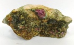 Mineralogia - Rubi na Fuchsita - 6,2 cm - Origem : Índia