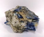 Mineralogia - Cianita azul - 7,8 cm - Origem : Brasil / MG