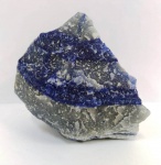 Mineralogia - Quartzo Azul Mede : 6 x 6 cm