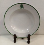 Antigo Prato em porcelana do Exécito Brasileiro . Marca: Steatita . Mede: 23 cm