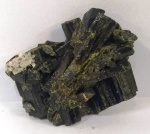 Mineralogia - Epídoto Drusa - 4 cm