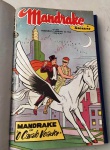 ANTIGAS REVISTAS - MANDRAKE  - 1957 (28) - 1958 (29,31,32,)- 1959 (36,37,38,39) ENCARDENADAS ORIGINAIS 