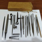 Antigo Kit de ferramentas de Ourives