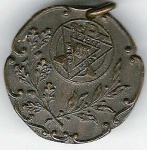 Antiga medalha da YMCA de 12/09/1905 com olhal - Possivelmente de premiação - Não catalogada  - merece estudo.
