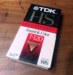 Fita de videocassete - lacrada - TDK HS -T-120
