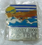 5 pins Natação  das olimpiadas de Sidney - USA 2000