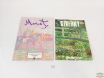 2 Livros sendo Monet e  Giverny . Medida: Monet 22 cm x 30cm - 44 pgs e Giverny 66 pgs