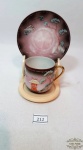 Xicara Café Porcelana Casca De Ovo Japonesa Satsuma. Medidas:xicara de café 4,5 cm de diâmetro x 4,5 alturapires 9 de diâmetro