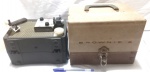 Projetor de filmes, modelo Brownie A-15, fabricado pela Kodak, década de 60, não testado, inclue uma caixa para projetor de filmes.