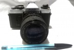Máquina fotográfica de origem japonesa da marca Porst, maior compriemento 14cm, não testado.