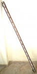 Antiga régua para topografia, de origem americana, da marca Chicago, maior comprimento 170 cm, ( ESSE ITEM NÃO PODE SER ENVIADO VIA CORREIOS ).