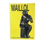 ARISTIDE MAILLOL- Esculturas - Belíssimo livro com 140 páginas, idioma Português, ricamente ilustrado e comentado. Publicado na primavera de 1996 com apenas 3500 impressos. Dimensões: 37 cm x 27 cm.