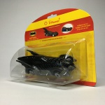 BATMOBILE COLLECTION - SHELL V-POWER - Modelo "Batman Forever.  Dimensões da embalagem: 15 cm x 19 cm x 6 cm.