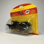 BATMOBILE COLLECTION - SHELL V-POWER - Modelo "Batman Returns". Dimensões da embalagem: 15 cm x 19 cm x 6 cm.