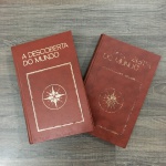 A DESCOBERTA DO MUNDO EM 2 VOLUMES -  Exemplares capa dura  publicado na década de 70 pela editora Abril Cultural. Exemplares em excelente estado.