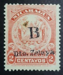 SELO DA NICARAGUA    2 PESOS ANO DE 1906