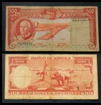 1 CÉDULA DE ANGOLA: 500 ESCUDOS, 1970.