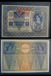 1 CÉDULA DA ÁUSTRIA: 1000 KRONEN, 1902, SOB/FE.