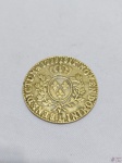 Medalha em bronze Sit Nomen Domini Banedictum 1788. Medindo 7cm de diâmetro.