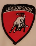 Badge Lamborghini - Anos 70    Medidas 10 x 10 cm