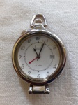 Relógio de bolso - marca Dumont - Com Calendário - Quartz - caixa em aço - Diâmetro 40mm - funcionando - sem garantia