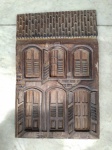 CASARIO - Excelente trabalho em   madeira entalhada - medidas 61x35 cm  - Marcas do tempo