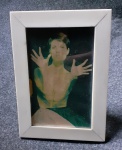 Porta retratos - Anos 70 - Medidas  13x17 cm