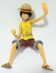 Boneco colecionavel Monkey Luffy - One Piece, 16 centímetros.
