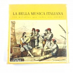 COLECIONISMO -  Box com 10 ( dez ) Disco de vinil / LP's " LA BELLA MÚSICA ITALIANA - 116 melodias que todos nós amamos . Vinis em ótimo estado de conservação , box apresenta avaria .