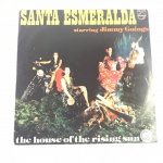 COLECIONISMO - Disco de vinil , Lp SANTA ESMERALDA  / " THE HOUSE OF THE RISING SUN  " de 1978 , em bom estado de conservação