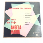 COLECIONISMO - Disco de vinil , Lp 10 polegadas de ANGELA MARIA  / " SUCESSOS DE ONTEM  "  ,  em bom estado de conservação . RARIDADE .