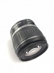 COLECIONISMO - Lente de câmera fotográfica da Canon, EF-S; 1:3.5-5.6 / 18-55mm. No estado. Sem teste de funcionamento.