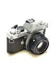 COLECIONISMO - Antiga Camera fotográfica Pentax, modelo K2. Sem teste de funcionamento