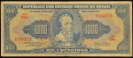 Cédula Brasileira, Valor 1000 Cruzeiros, 1ª Estampa, Período de Circulação 1943/1960, Série 256ª - Chancelas Claudionor de Souza Lemos/Horácio Lafer, Efígie Pedro Álvares Cabral, Muito Bem Conservada