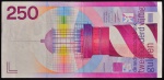 Cédula Estrangeira, HOLANDA, Valor 250 Gulden, Data 25/07/1985, Soberba.