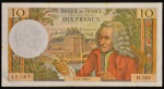 Cédula Estrangeira, FRANÇA, Valor 10 Francos, Data 04/01/1968, Soberba.