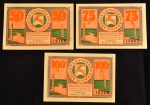 Cédulas NOTGELD da ALEMANHA, Flor de Estampas.