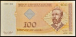 Rara Cédula Estrangeira, BÓSNIA HERZEGOVINA, 7ª Emissão Regular, Valor 100 Dinar, não Datada, com Manchas - Soberba.