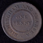 Moeda Estrangeira, INGLATERRA, Valor 1 Penny, Ano 1811, Cobre, Soberba.